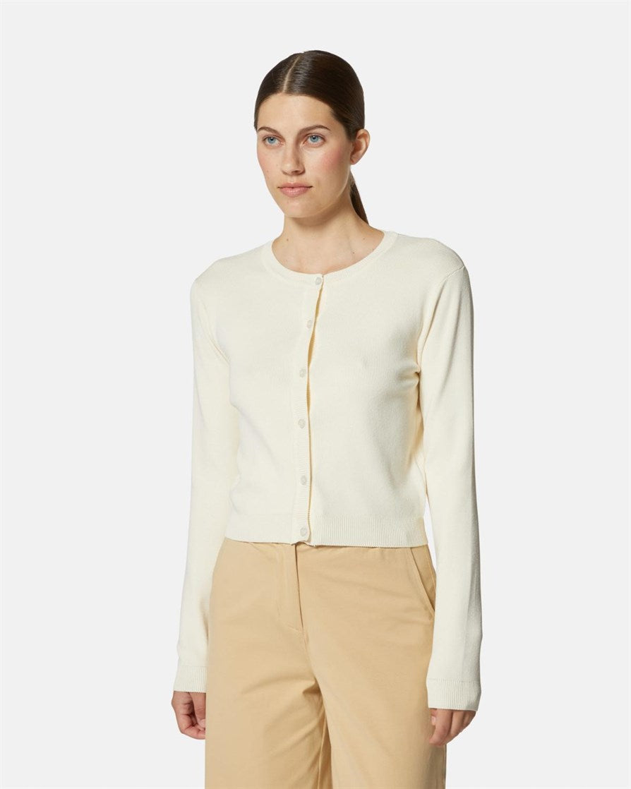 CARDIGAN IN MAGLIA FINE CON BOTTONI