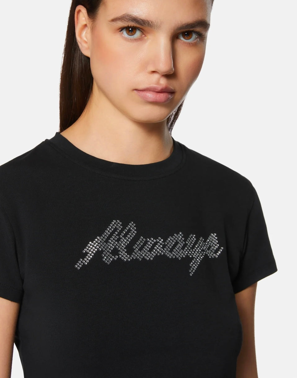 T-SHIRT CON SCRITTA
