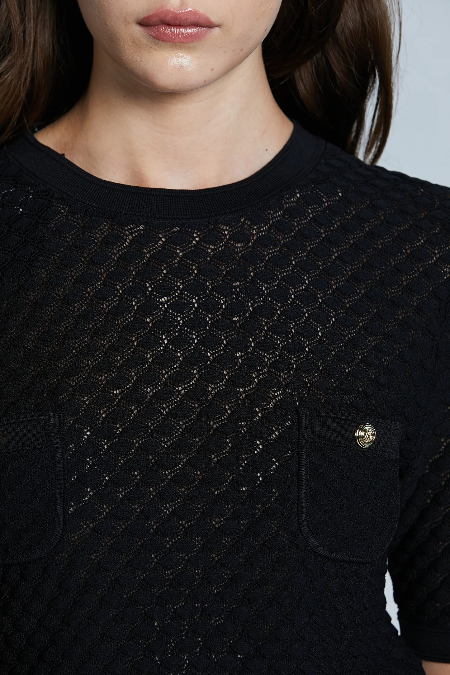 MAGLIA FRANCISCO M/M CON TASCHINI LAVORAZIONE NIDO D'APE