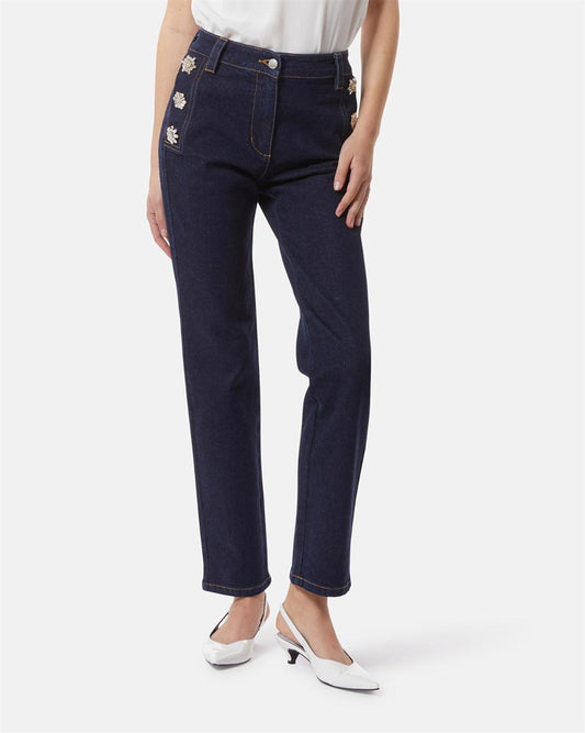 JEANS BOTTONI GIOIELLO